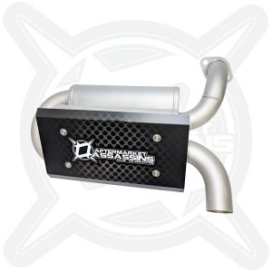 AA Dual Suppressor Slip-On Exhaust for Polaris General & RZR S 1000