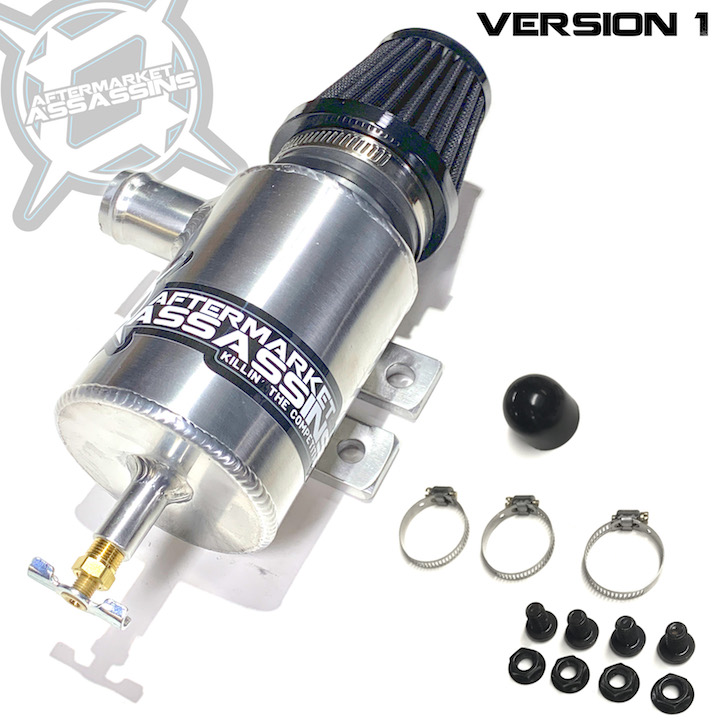 CANNAスペシャルセット AA RZR XP Turbo/Turbo S Oil Catch Can - Aftermarket Assassins